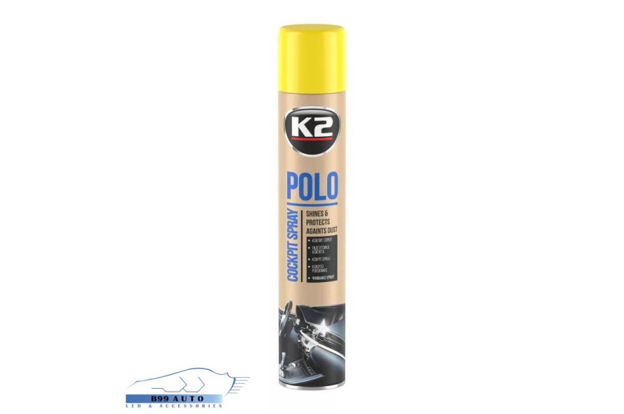 K2 COCKPITMAX 750ml CITROM műszerfal ápoló spray